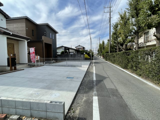 高崎市新町（全2棟）2号棟の前面道路含む現地写真|前面道路含む現地写真です