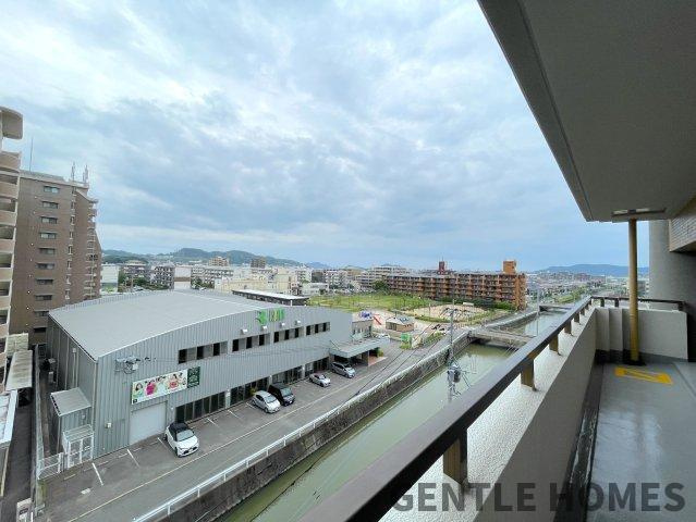 グランアバンセ福重の展望|西側展望