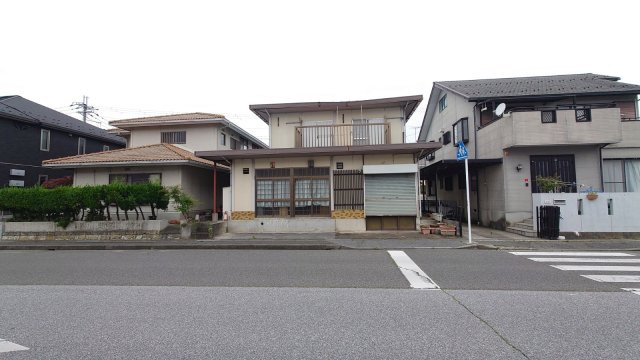 彦根市大藪町古屋付土地の前面道路含む現地写真