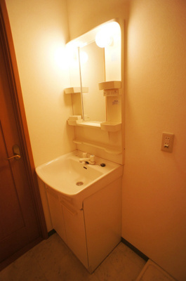 【洗面所】 | ローテ・ローゼＢ棟 | スペースが確保できる洗面所です