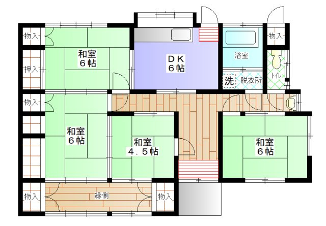 【間取り】 | 折本一戸建て