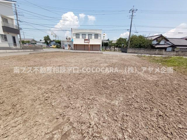 南アルプス市西野　土地　109坪の外観|109坪と広々した敷地です！