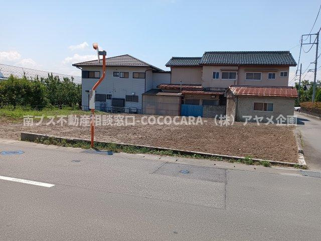 南アルプス市西野　土地　109坪の外観|西野　109坪　土地　
