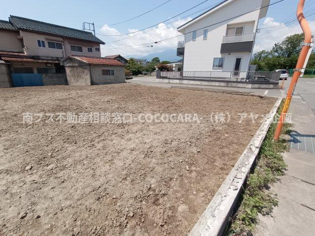 南アルプス市西野　土地　109坪の外観|北東側より撮影