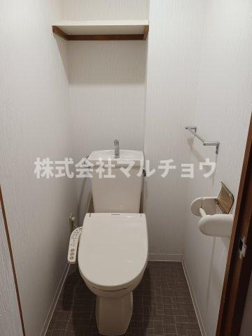 ウィステリア紀伊田辺のトイレ|落ち着いた色調のトイレです