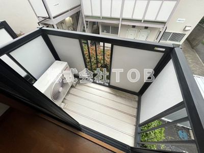 【バルコニー】 | 櫻ハウス大八木 | ※別号室同間取り参考写真