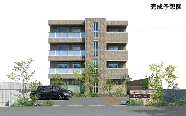 エクラージュあやめ池の外観