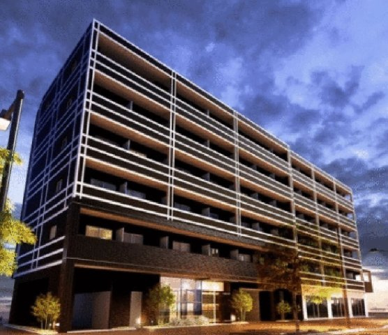 AXASアクサス大森西アジールコートの外観パース