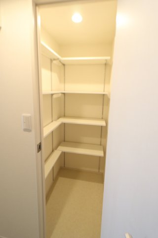 ヴィラ立場の収納