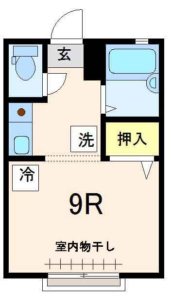 ツインコートAの間取り