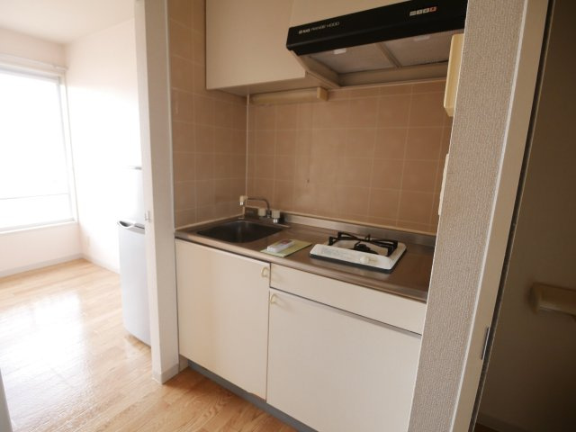 ツインコートAのキッチン|きれいなキッチンです