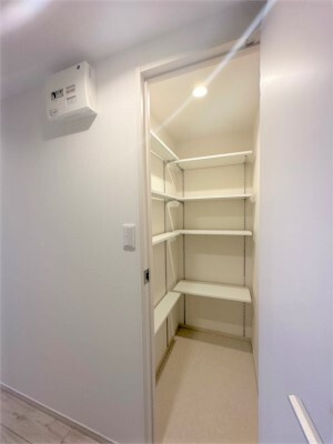 ヴィラ立場の収納