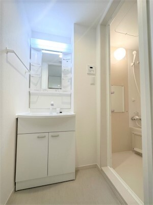 ヴィラ立場の洗面所