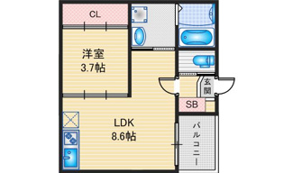【間取り】 | ハーモニーテラス上小田井Ⅱ | 略図の為、現状優先