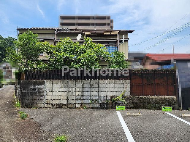 高知市北高見町　土地の前面道路含む現地写真