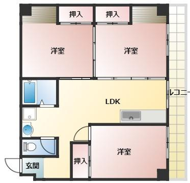 【間取り】 | 情報センターマンション