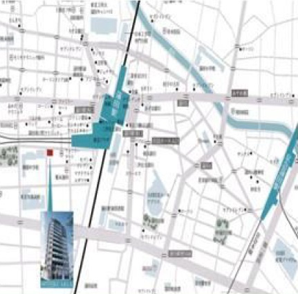 アルテシモレガの地図