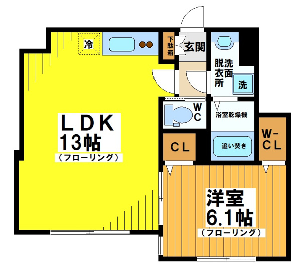 【間取り】 | ミハス幡ヶ谷
