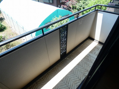 【バルコニー】 | コート西砂A | お洗濯にも便利なバルコニー付き