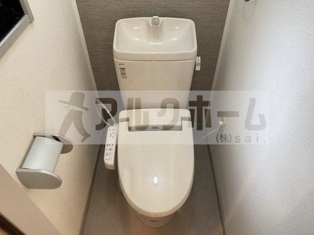 サンビレッジOKUNO(オクノ) Dのトイレ