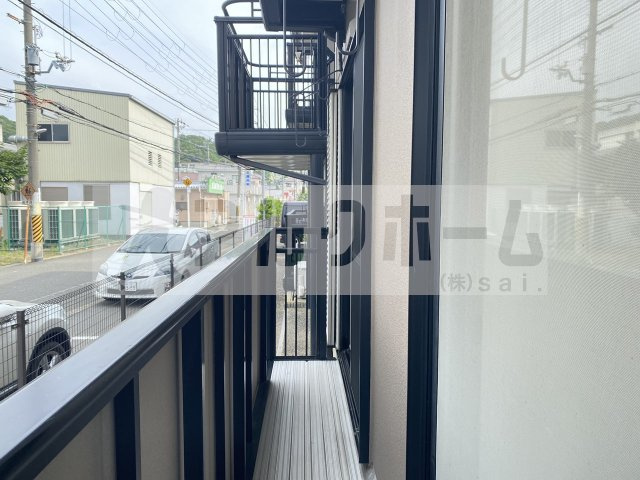 サンビレッジOKUNO(オクノ) Dのバルコニー