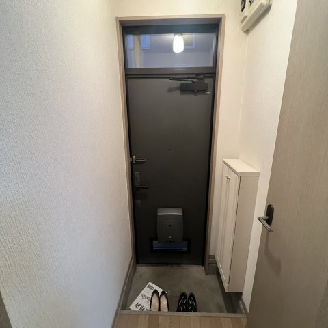 ハイツＴの玄関