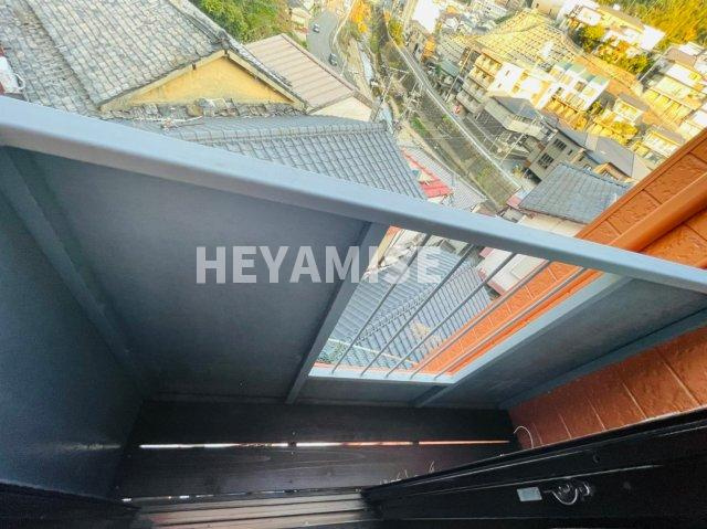 シャトル昭和のバルコニー