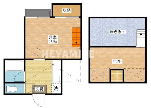 シャトル昭和の間取り
