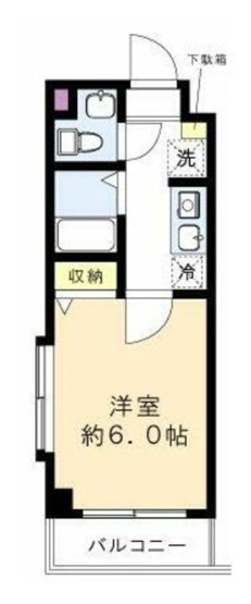 【間取り】 | モン・シャトー中野