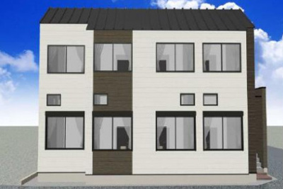 【外観パース】 | ハーモニーテラスＭ