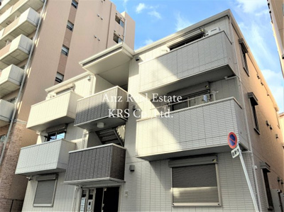 【外観】 | ウエストアロー阿波座 | 3階建てのアパート☆2018年12月に建てられ綺麗です！