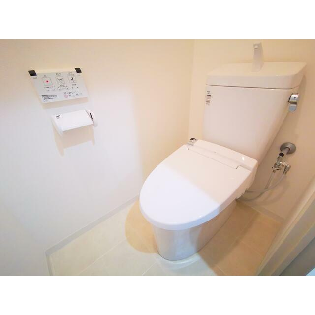 ライオンズマンション久留米プラザ【キャッシュバック対象物件】のトイレ|トイレもきれいです