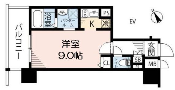 【間取り】 | プレサンス立売堀パークシティ