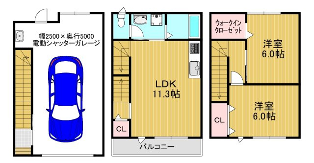 GH-Alivio　FukaiBaseの間取り