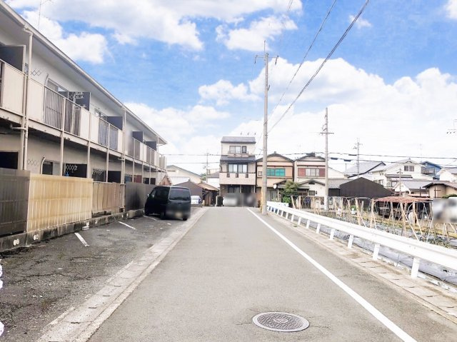川島東代町26-2　１号地　条件無土地の前面道路含む現地写真