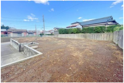 【外観】 | ◇敷地９３坪のビッグボリューム！角地♪駐車３台可◇建築条件なし売地／綾瀬市吉岡