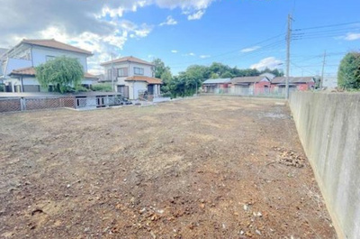 【外観】 | ◇敷地９３坪のビッグボリューム！角地♪駐車３台可◇建築条件なし売地／綾瀬市吉岡