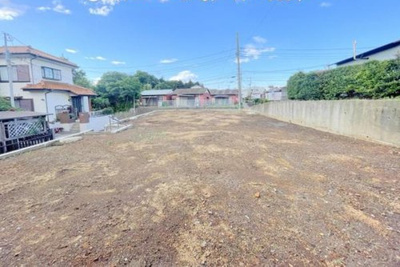 【外観】 | ◇敷地９３坪のビッグボリューム！角地♪駐車３台可◇建築条件なし売地／綾瀬市吉岡