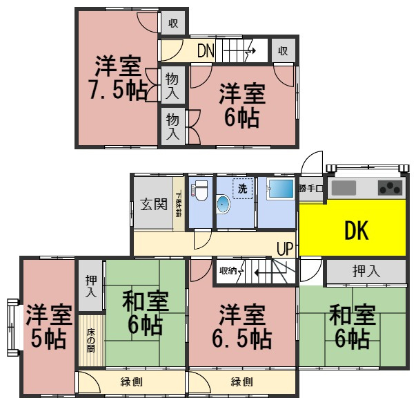６０９８５　岐阜市大洞桜台8丁目戸建