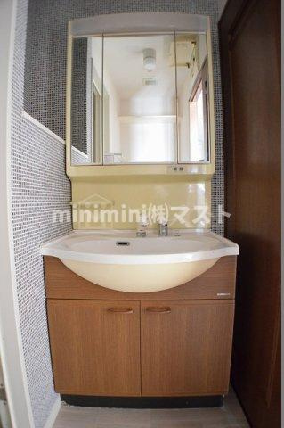 グランソレイユ日本橋の洗面所