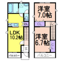 【間取り】 | 間取りです