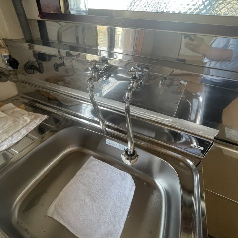 森口ビル（小橋内）の洗面所