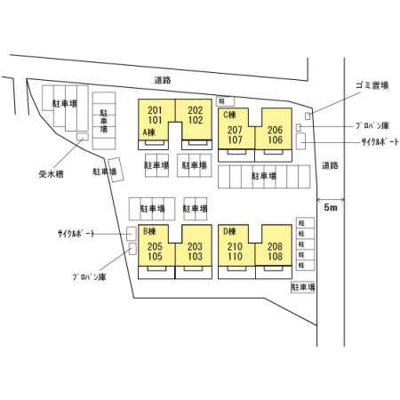 アネックスMⅡ（エムツー）【キャッシュバック対象物件】の区画図