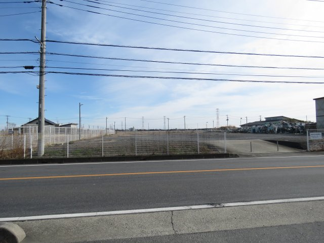 川島町上八ツ林貸地の外観