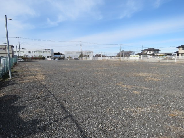 川島町上八ツ林貸地の外観