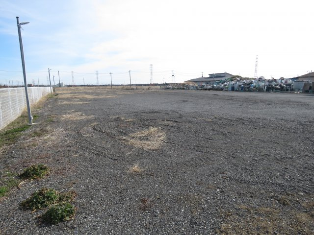 川島町上八ツ林貸地の外観