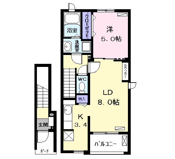 【間取り】 | home5・5・5B | home5・5・5B