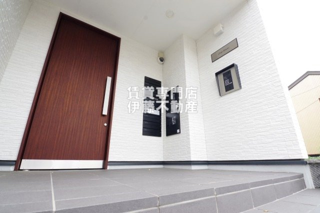 シェール ブランのエントランス