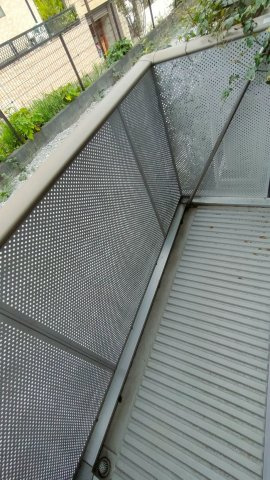 ヴィラ坂本のバルコニー