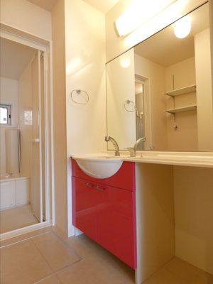 【洗面所】 | ボナール | スペースが確保できる洗面所です